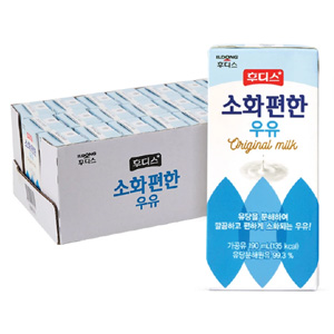 후디스 소화 편한 우유 오리지널
